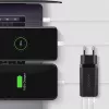 Axagon ACU-DPQ65 GaN nástenná nabíjačka 65W, 3 konektory (USB-A + Dual-USB-C), PD3.0/QC4+/PPS/Apple