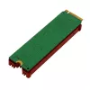 Axagon CRL-M2 pasívny hliníkový chladič pre všetky M.2 SSD, veľkosť 2280, výška 12 mm.
