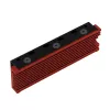 Axagon CRL-M2 pasívny hliníkový chladič pre všetky M.2 SSD, veľkosť 2280, výška 12 mm.