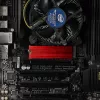 Axagon CRL-M2 pasívny hliníkový chladič pre všetky M.2 SSD, veľkosť 2280, výška 12 mm.