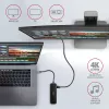 Axagon HMC-6GL USB 3.2 Gen 1 hub, 3x USB-A, HDMI 4K/30Hz, RJ-45, PD 100W, 20 cm USB-C kábel