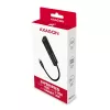 USB-C hub Axagon HMC-GL3A 3x USB-A Gbit-LAN čierny