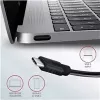 AXAGON HMC-4G2, USB-C 3.2 Gen 2 10 Gb/s hub, konektory 2x USB-A + 2x USB-C, kábel USB-C 13cm