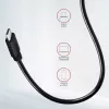 AXAGON HMC-4G2, USB-C 3.2 Gen 2 10 Gb/s hub, konektory 2x USB-A + 2x USB-C, kábel USB-C 13cm