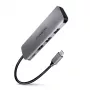 Axagon HMC-5 USB 3.2 Gen 1 hub, 2x USB-A, HDMI, SD/microSD, PD 100W, 20 cm USB-C kábel