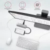 Axagon HMC-5 USB 3.2 Gen 1 hub, 2x USB-A, HDMI, SD/microSD, PD 100W, 20 cm USB-C kábel
