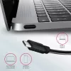 Axagon HMC-5G2 SPEEDSTER rozbočovač USB-C 5 v 1, 2x USB-A, 2x USB-C, HDMI, PD 60 W