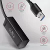 Axagon HUE-M1AL 4x USB 3.2 Gen 1 MINI-hub, kov, 1,2 m USB-A kábel