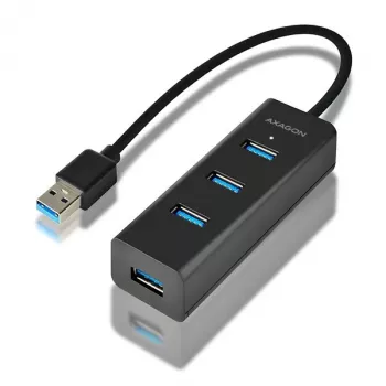Axagon HUE-S2B 4x USB 3.0 CHARGING hub, napájanie cez Micro-USB
