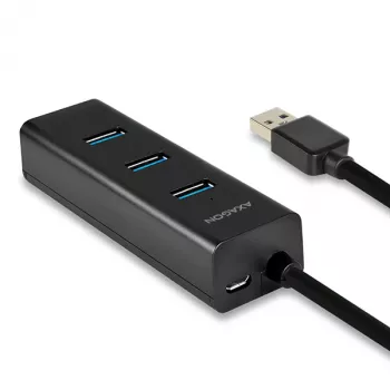 Axagon HUE-S2B 4x USB 3.0 CHARGING hub, napájanie cez Micro-USB