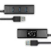 Axagon HUE-S2B 4x USB 3.0 CHARGING hub, napájanie cez Micro-USB