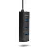 Axagon HUE-S2B 4x USB 3.0 CHARGING hub, napájanie cez Micro-USB