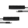 Axagon HUE-S2BL 4x USB 3.0 CHARGING hub s 1,2 m káblom, napájanie cez Micro-USB