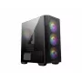 MSI MAG Forge M100R Midi-Tower čierna, transparentná