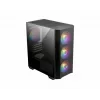 MSI MAG Forge M100R Midi-Tower čierna, transparentná