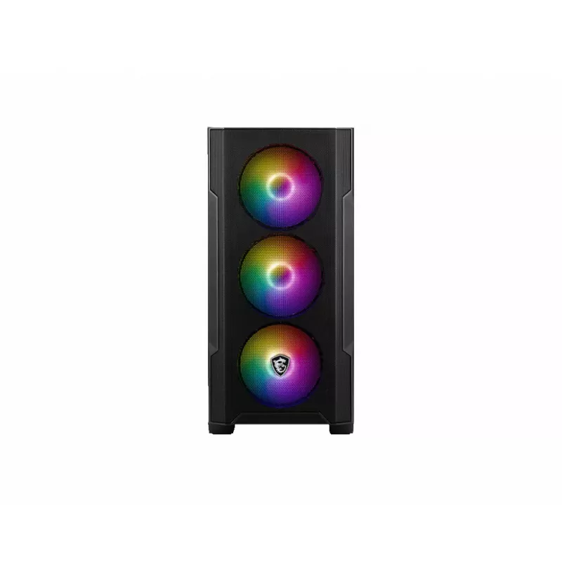 MSI MAG Forge M100R Midi-Tower čierna, transparentná