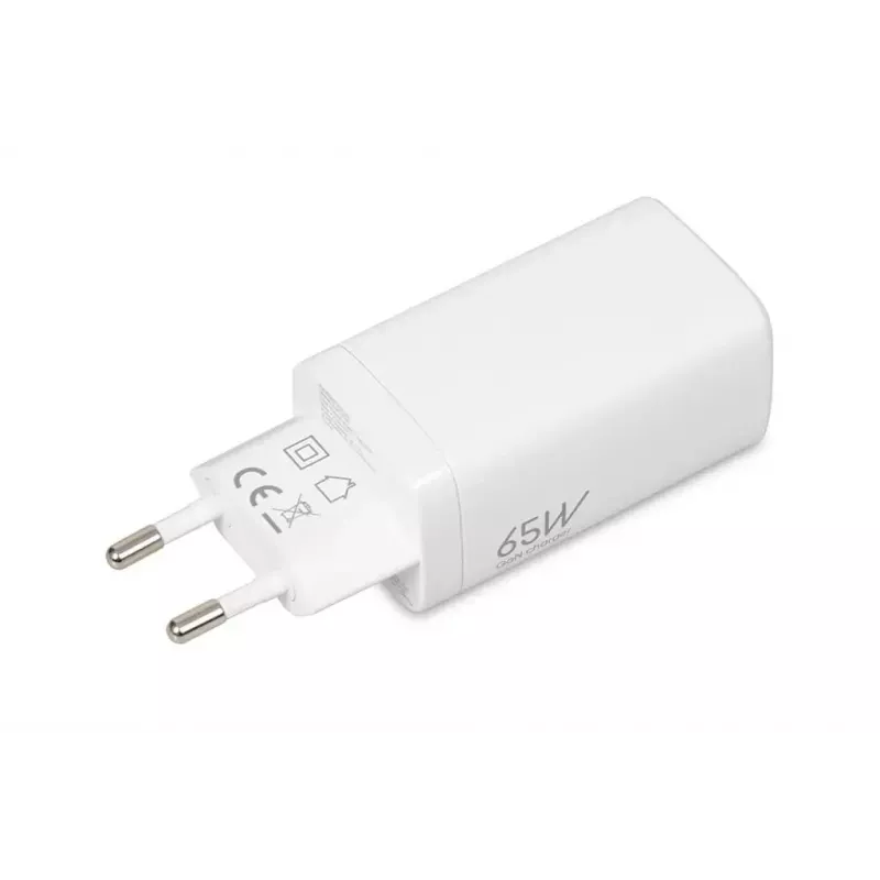 IBOX mobilná nabíjačka ILUC65W, 65W, 2x USB-C + 1x USB-A, biela, 1,5 m kábel
