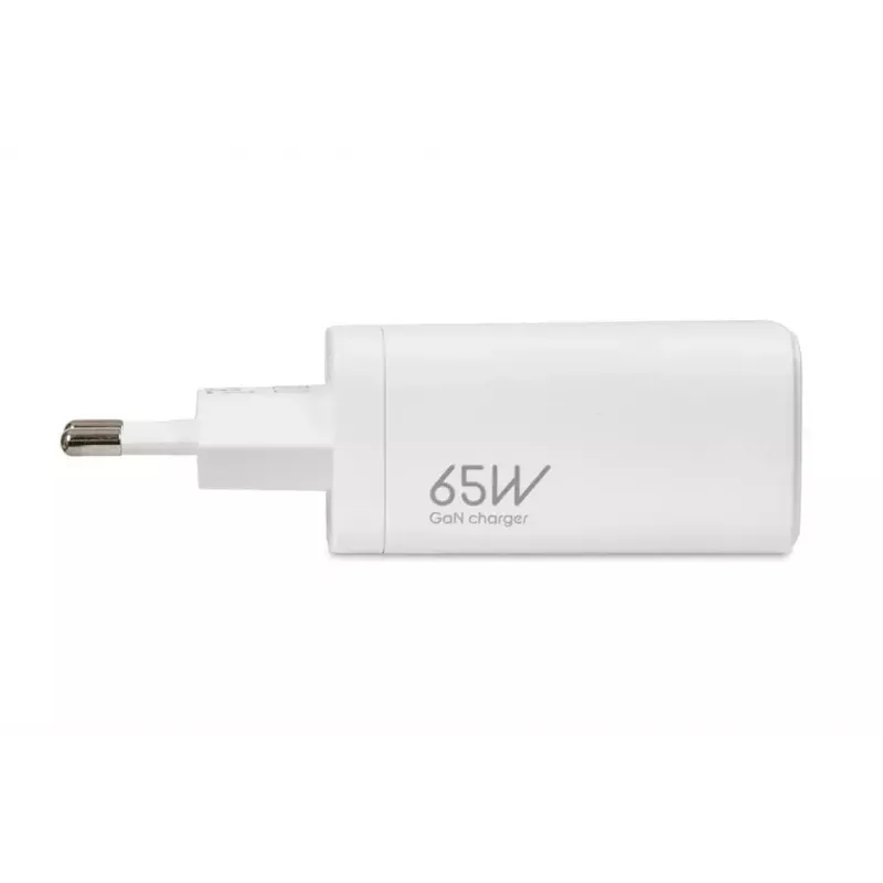 IBOX mobilná nabíjačka ILUC65W, 65W, 2x USB-C + 1x USB-A, biela, 1,5 m kábel