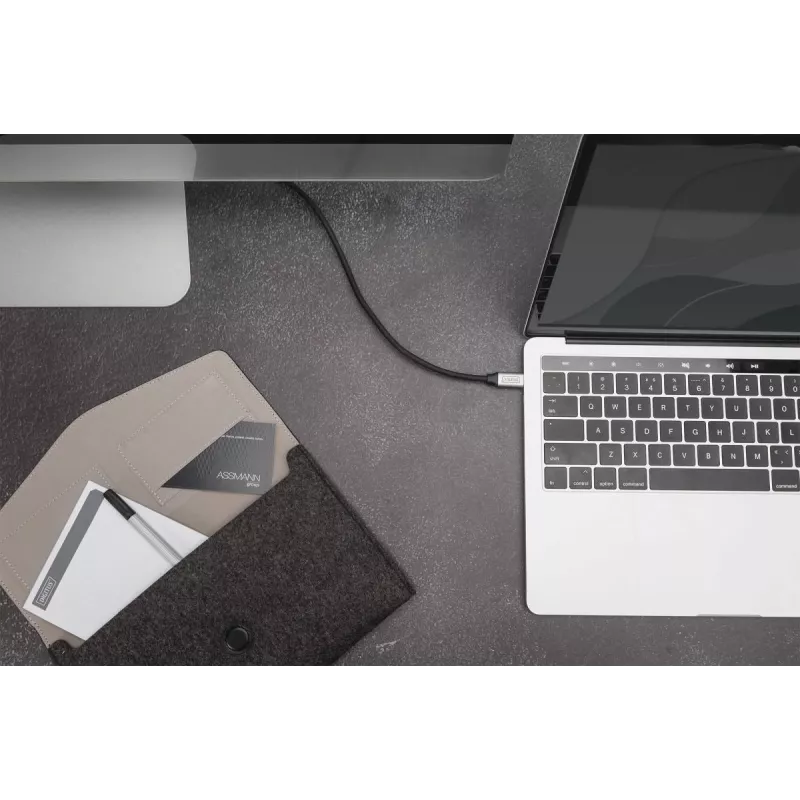 USB Type-C kábel Digitus DB-300220-010-S 1 m USB 3.2 Gen 1 5 Gbit/s