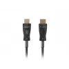 LANBERG HDMI kábel - M/m V2.1 Optical AOC - 30m čierny