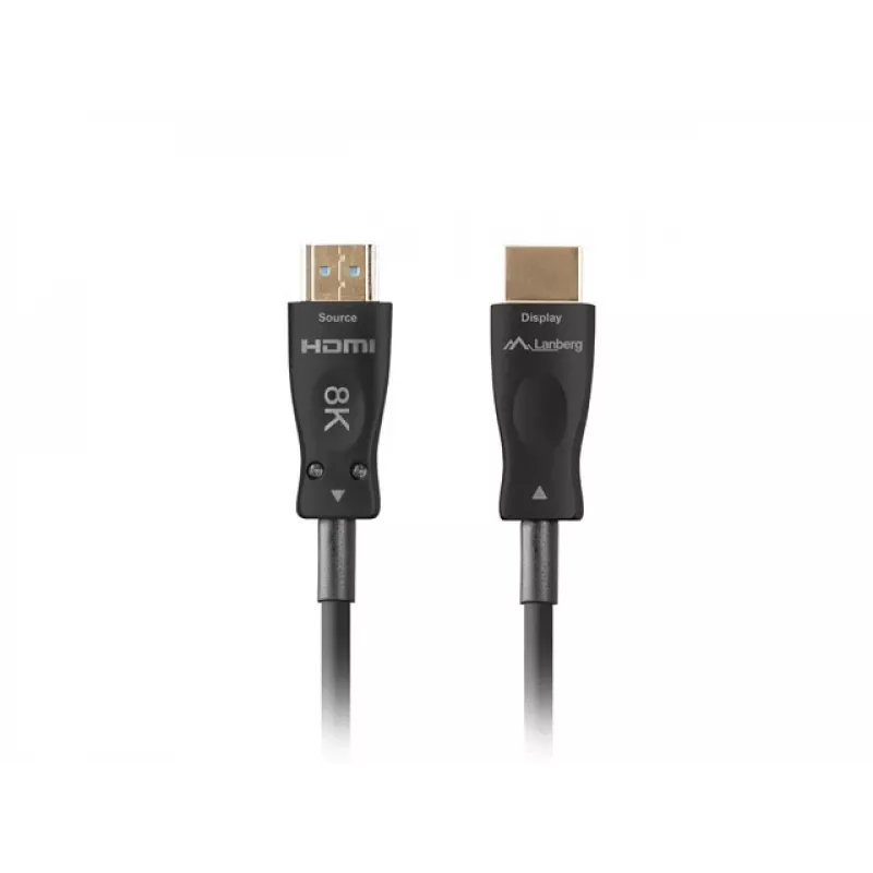 LANBERG HDMI kábel - M/m V2.1 Optical AOC - 30m čierny