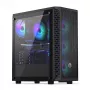 PC skriňa ENDORFY Signum 300 ARGB Tower čierna — ATX, tvrdené sklo, ARGB osvetlenie, podporuje GPU 350 mm, výška chladiča CPU 161 mm