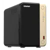 QNAP TS-264 NAS Tower Intel® Celeron® N5095 8 GB 0 TB QNAP QTS čierna, zlatá