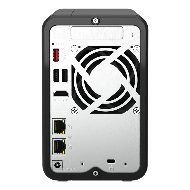 QNAP TS-264 NAS Tower Intel® Celeron® N5095 8 GB 0 TB QNAP QTS čierna, zlatá