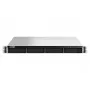 QNAP TS-464U NAS rack (1U) Intel® Celeron® N5095 8 GB DDR4 0 TB QNAP Turbo System hliník, čierna