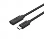 UNITEK USB-C kábel - USB 3.2 Gen 2 (3.1 Gen 2) - 1 m čierny