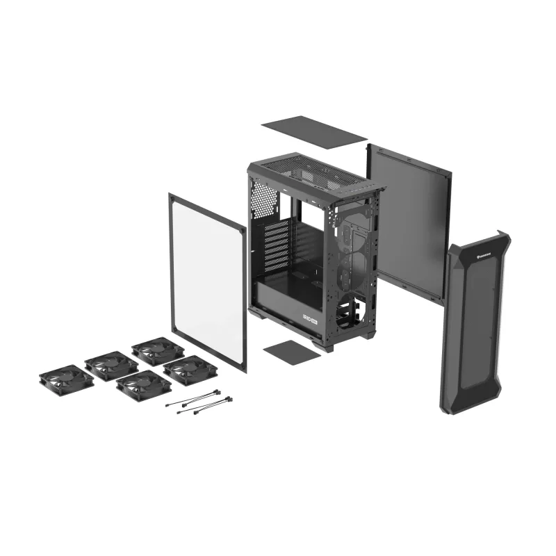 GENESIS Irid 505F Midi Tower čierna