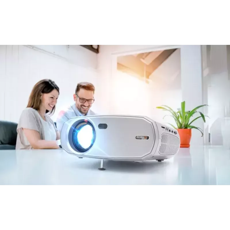 Projektor Technaxx TX-177 15000 ANSI lumen LCD 1080p biely
