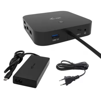 i-tec USB-C HDMI Dual DP dokovacia stanica s Power Delivery 100 W + univerzálna nabíjačka 100 W