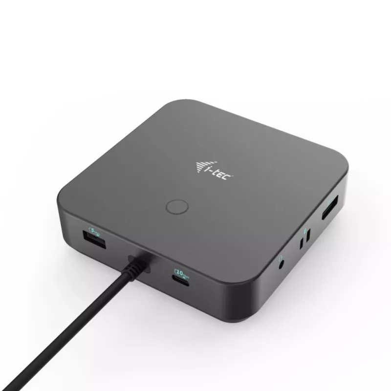 i-tec USB-C HDMI Dual DP dokovacia stanica s Power Delivery 100 W + univerzálna nabíjačka 100 W