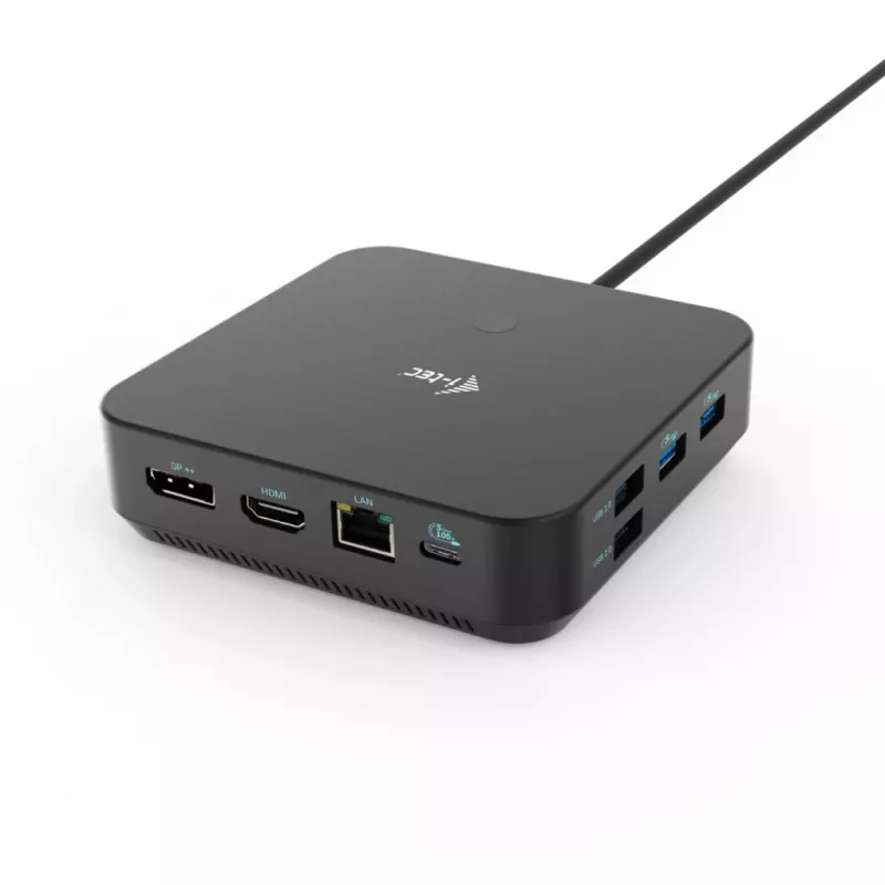 i-tec USB-C HDMI Dual DP dokovacia stanica s Power Delivery 100 W + univerzálna nabíjačka 100 W
