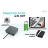 i-tec USB-C HDMI Dual DP dokovacia stanica s Power Delivery 100 W + univerzálna nabíjačka 100 W