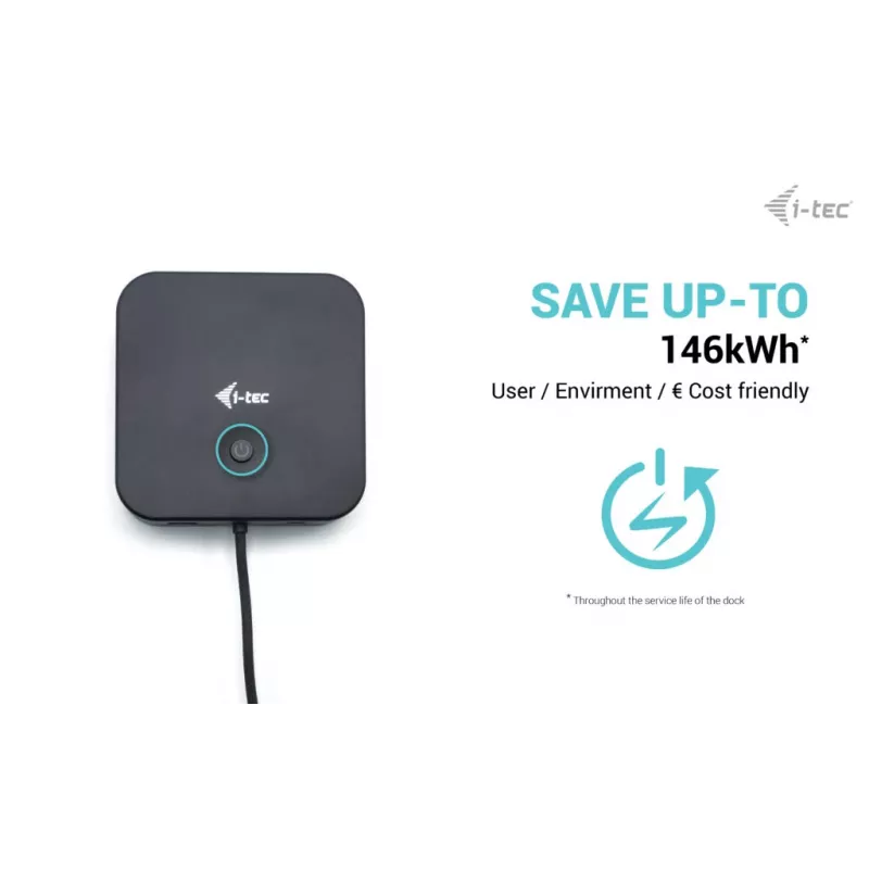 i-tec USB-C HDMI Dual DP dokovacia stanica s Power Delivery 100 W + univerzálna nabíjačka 100 W