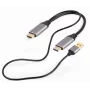 GEMBIRD Aktívny 4K HDMI konektor samec na DisplayPort konektor samec adaptérový kábel, 2 m – čierny