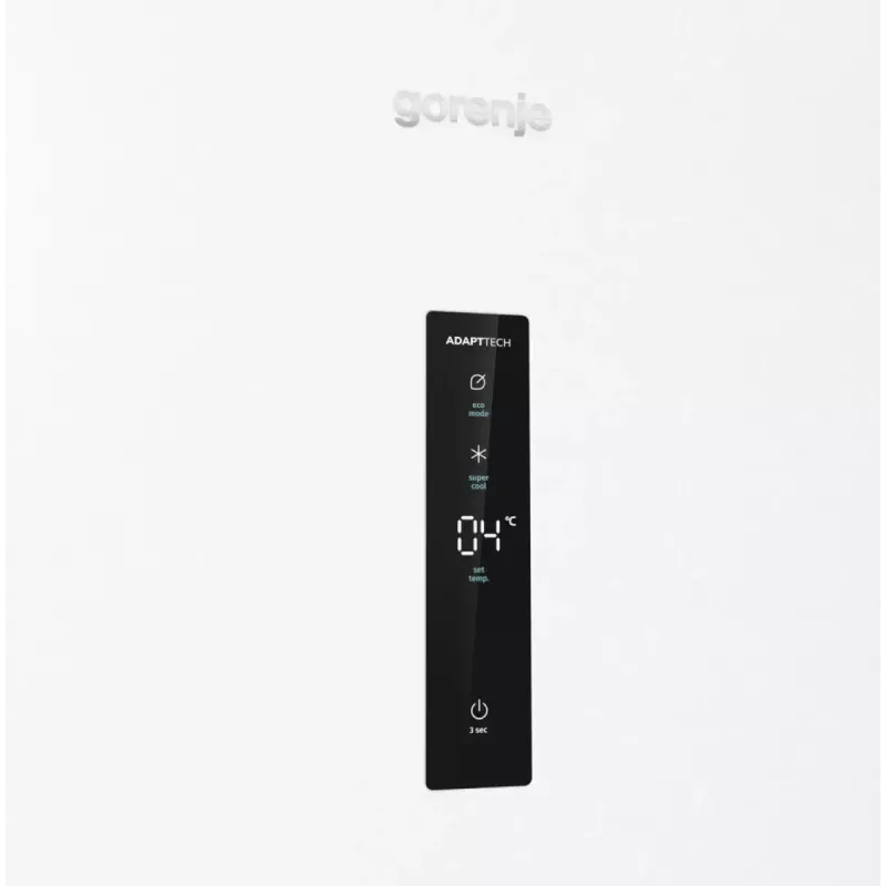 Voľne stojaca chladnička Gorenje R619EAW6 — 398 L, energetická trieda E, 1850×595×663 mm, biela