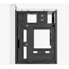 PC skriňa AEROCOOL PGS CS-109-G-WT-v1 Mini Tower SPCC biela — microATX, až do 26 cm GPU, FRGB, mesh predná strana