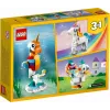 Stavebnica LEGO Creator 3in1 31140 Magický jednorožec, 145 dielov, 130 mm výška, vek 7+