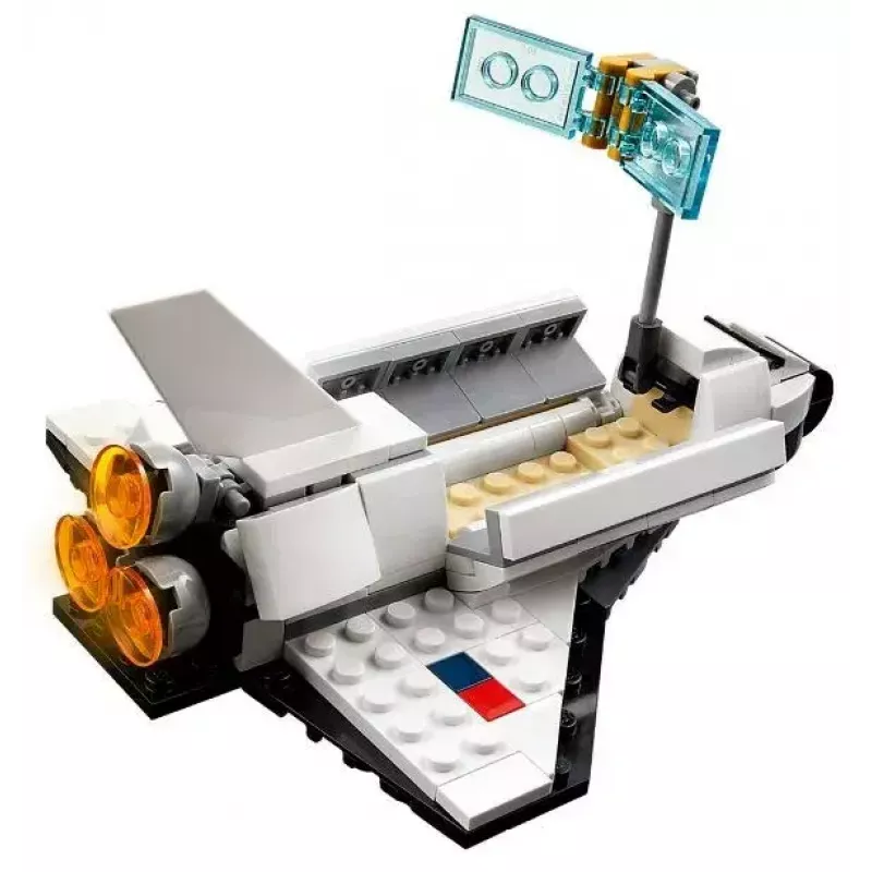 LEGO Creator 3-in-1 Space Shuttle stavebnica 31134 — 144 dielov, pre deti od 6 rokov, 160×120×60 mm