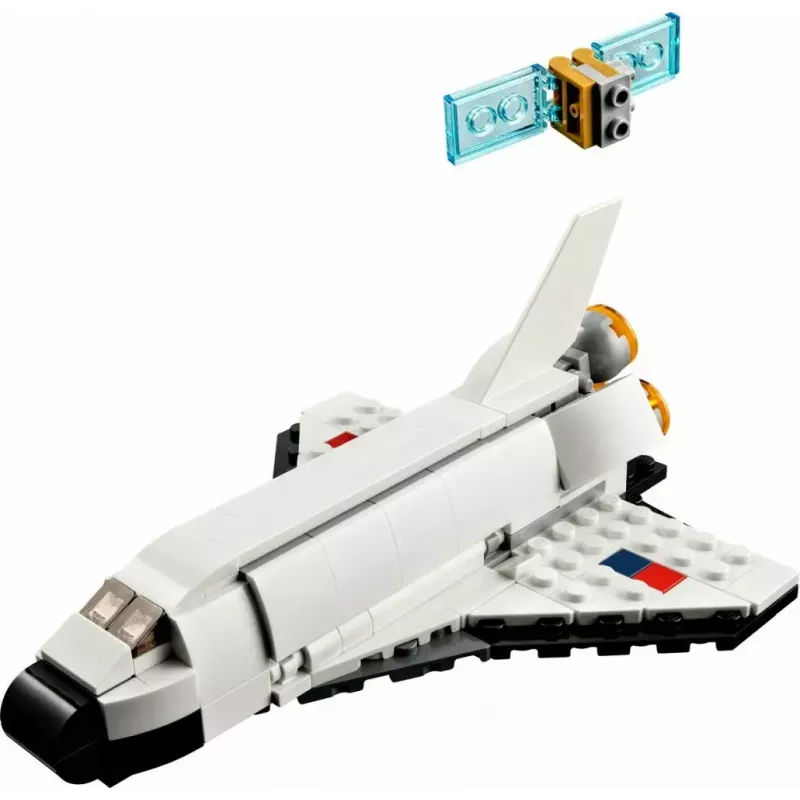 LEGO Creator 3-in-1 Space Shuttle stavebnica 31134 — 144 dielov, pre deti od 6 rokov, 160×120×60 mm