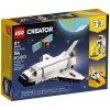 LEGO Creator 3-in-1 Space Shuttle stavebnica 31134 — 144 dielov, pre deti od 6 rokov, 160×120×60 mm