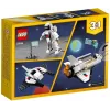 LEGO Creator 3-in-1 Space Shuttle stavebnica 31134 — 144 dielov, pre deti od 6 rokov, 160×120×60 mm