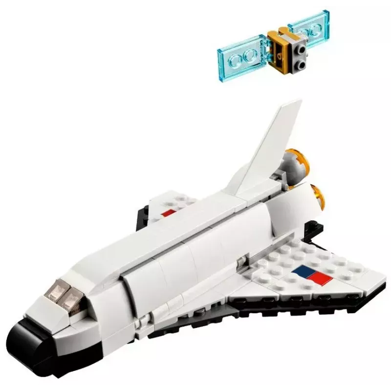 LEGO Creator 3-in-1 Space Shuttle stavebnica 31134 — 144 dielov, pre deti od 6 rokov, 160×120×60 mm