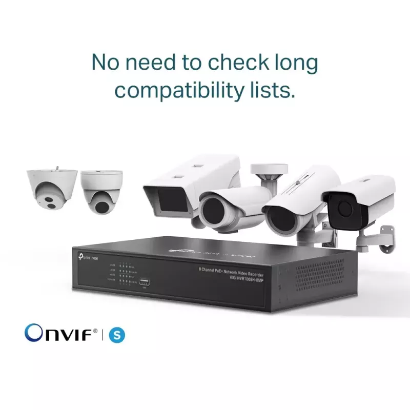 TP-Link VIGI 8-kanálový PoE+ sieťový videorekordér