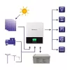 Hybridný off-grid solárny menič QOLTEC 3KVA 2,4kW 80A