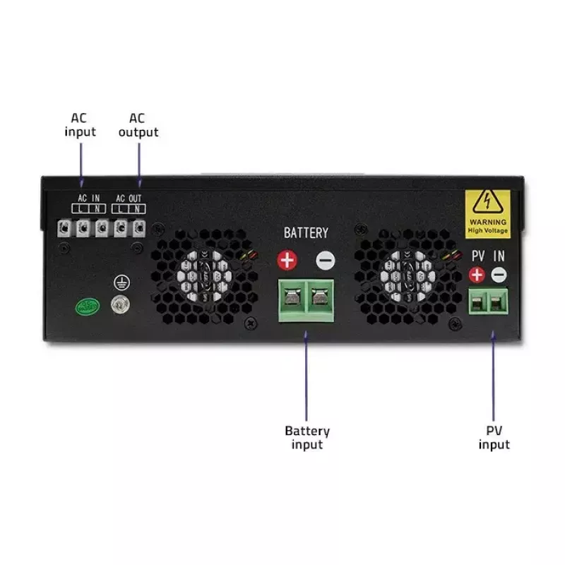 Hybridný off-grid solárny menič QOLTEC 3KVA 2,4kW 80A