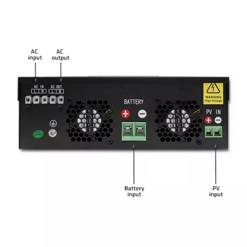 Hybridný off-grid solárny menič QOLTEC 3KVA 2,4kW 80A